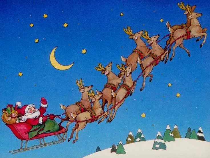 SANTA AND HIS REINDEER GRANTED PERMISSION BY THE DEPT. OF AGRICULTURE